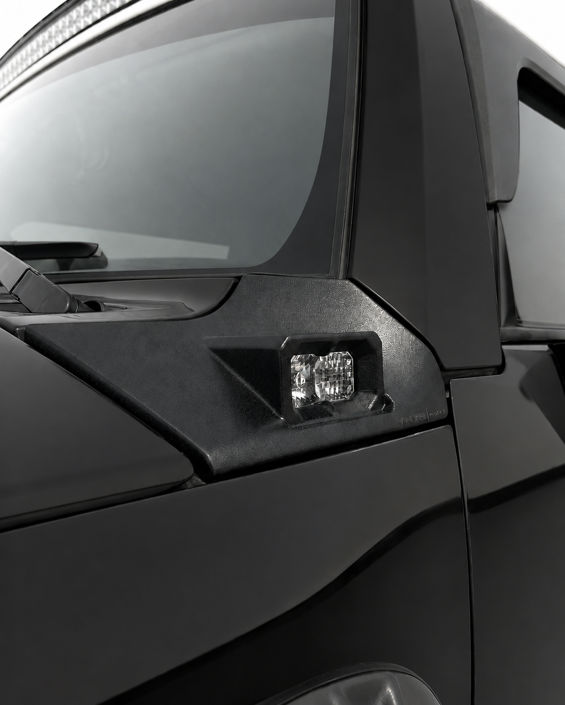 Toyota FJ Cruiser cowl housing designed for Diode Dynamics SS2 integration