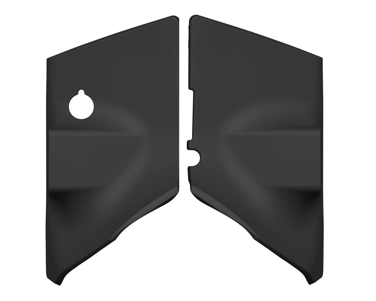 FJ Cruiser Baja Designs S1 0-degree cowl bundle, left-side antenna, right-side bracket clearance