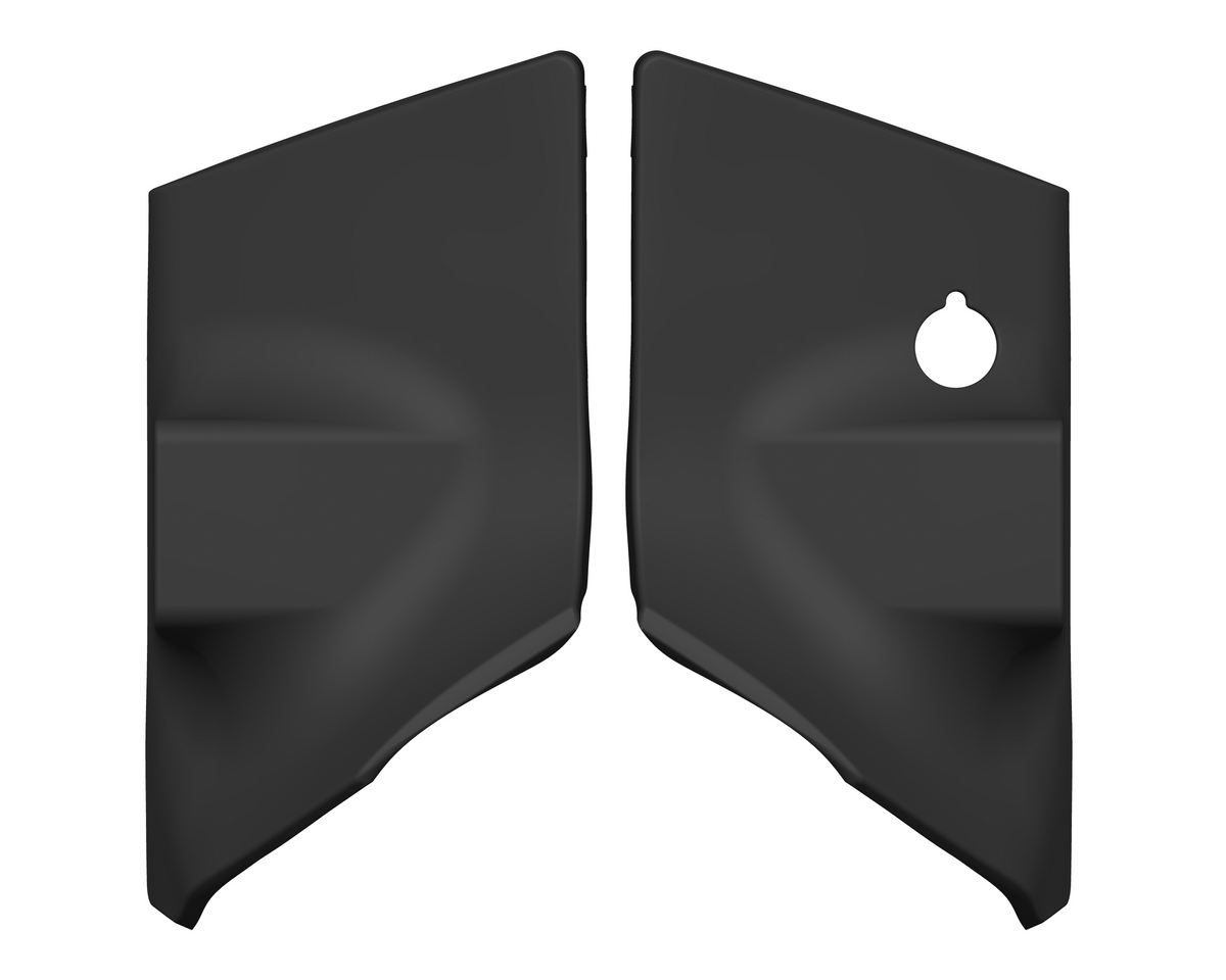 FJ Cruiser Baja Designs S1 0-degree cowl bundle, right-side antenna, no bracket clearance