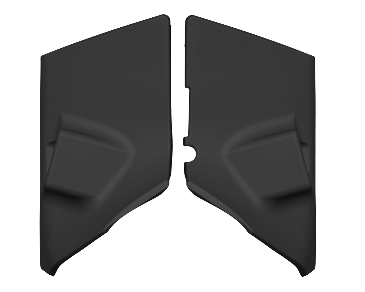 FJ Cruiser Baja Designs S1 15-degree angled cowl bundle, antenna delete, left-side bracket clearance