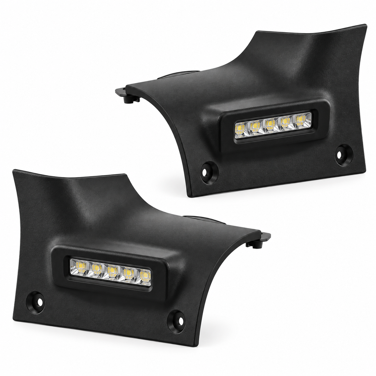 Jeep Wrangler JL / Gladiator JT Cowl Light System — Left + Right Bundle