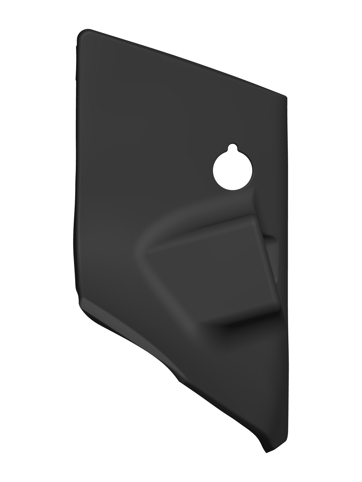 FJ Cruiser Baja Designs S1 15-degree angled cowl, right side, antenna opening, no bracket clearance