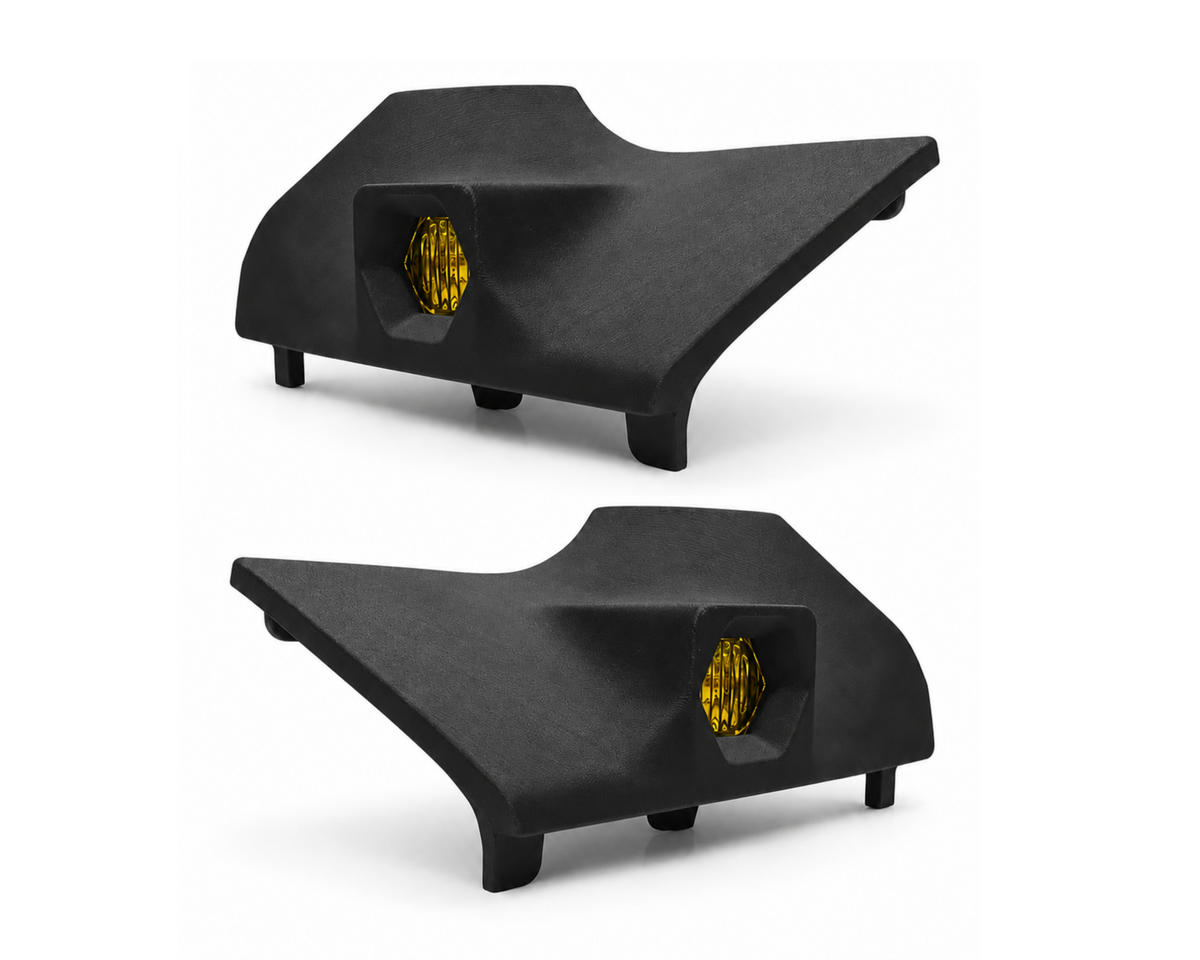 Toyota FJ Cruiser Baja Designs S1 0-degree left and right cowl integration bundle by VNTR WORKS