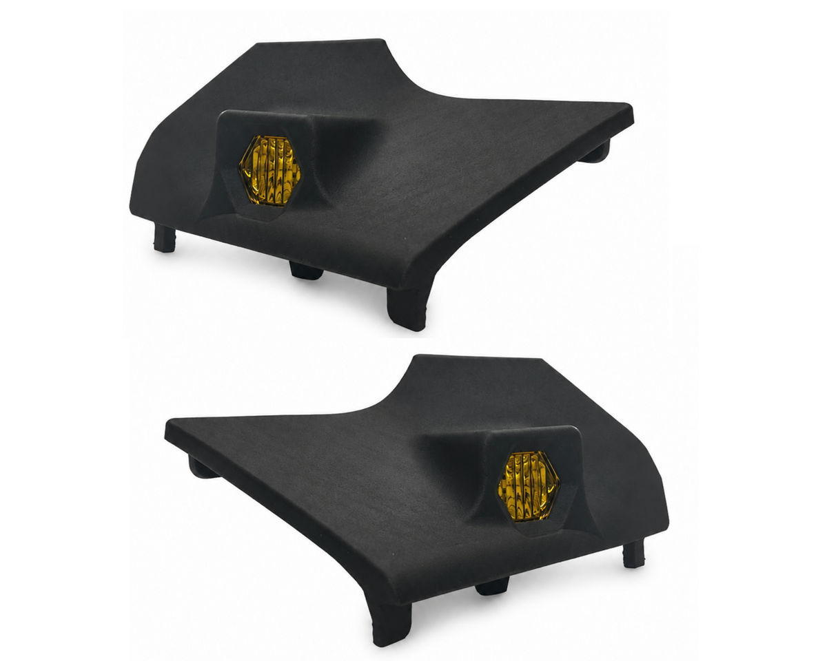 Toyota FJ Cruiser Baja Designs S1 15-degree angled left and right cowl integration bundle by VNTR WORKS