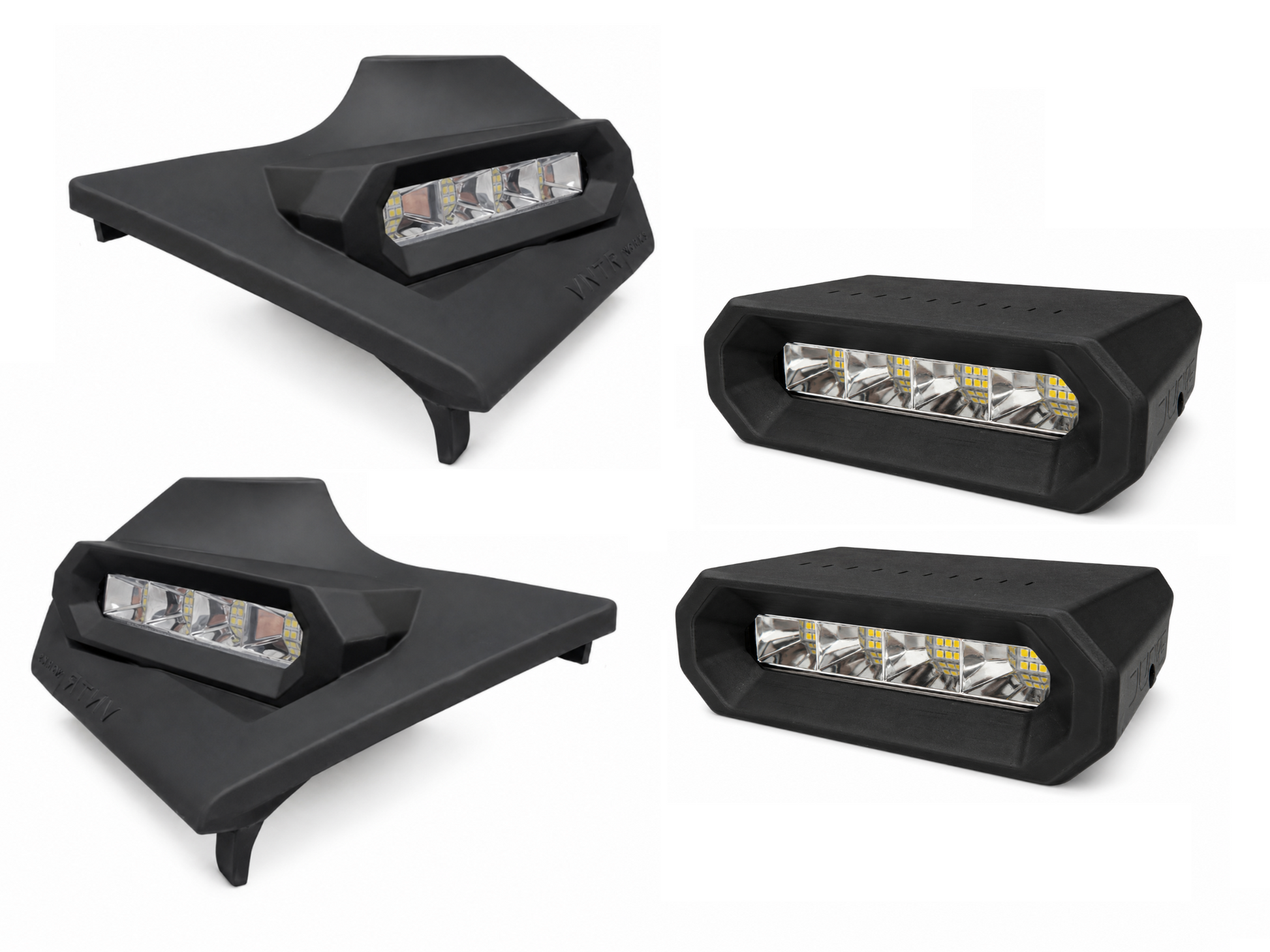 Toyota FJ Cruiser cowl and hood light bundle by VNTR WORKS
