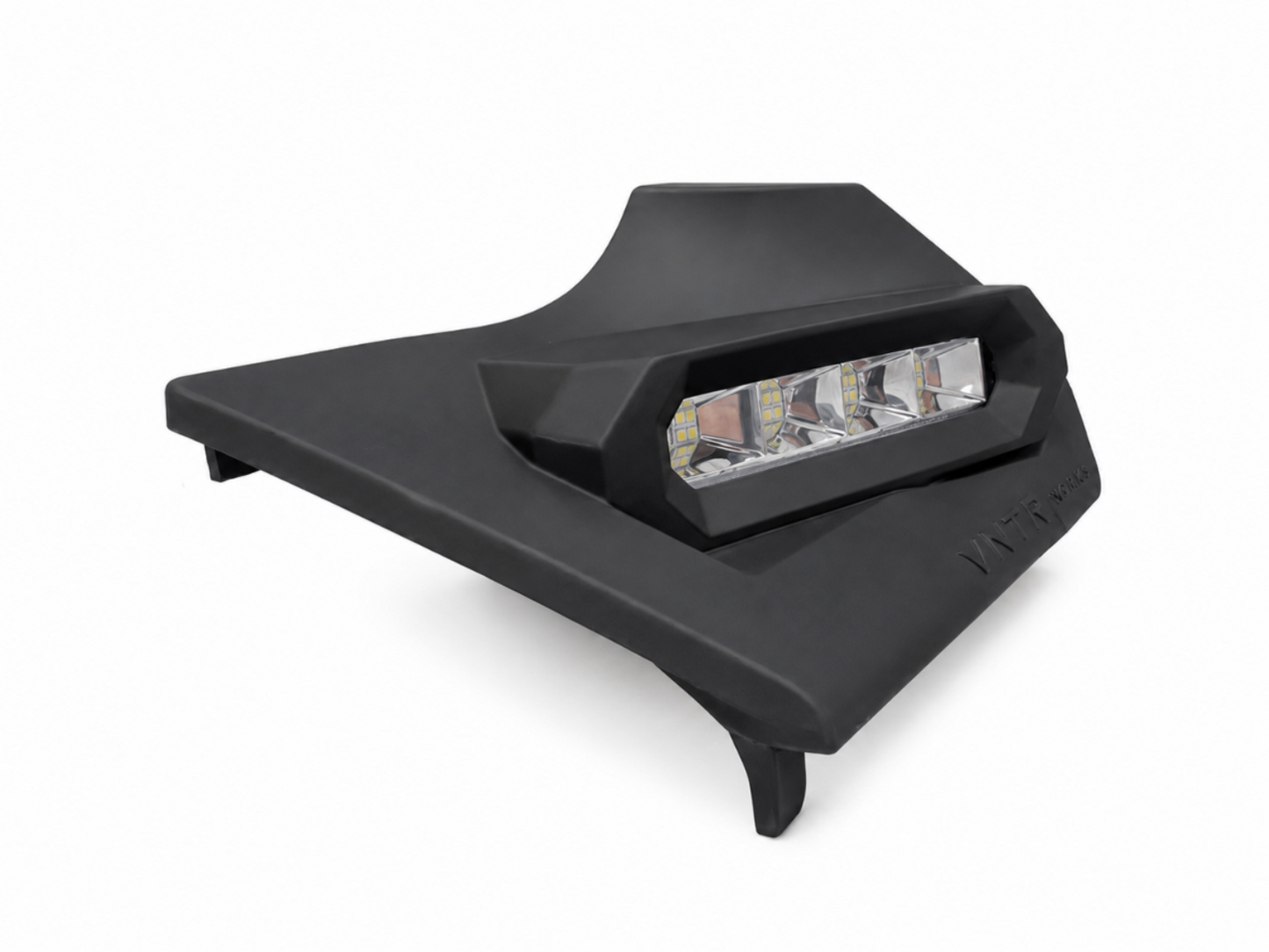Toyota FJ Cruiser cowl light housing with integrated LED light