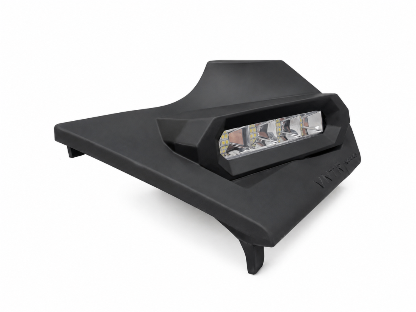 Toyota FJ Cruiser cowl light housing with integrated LED light