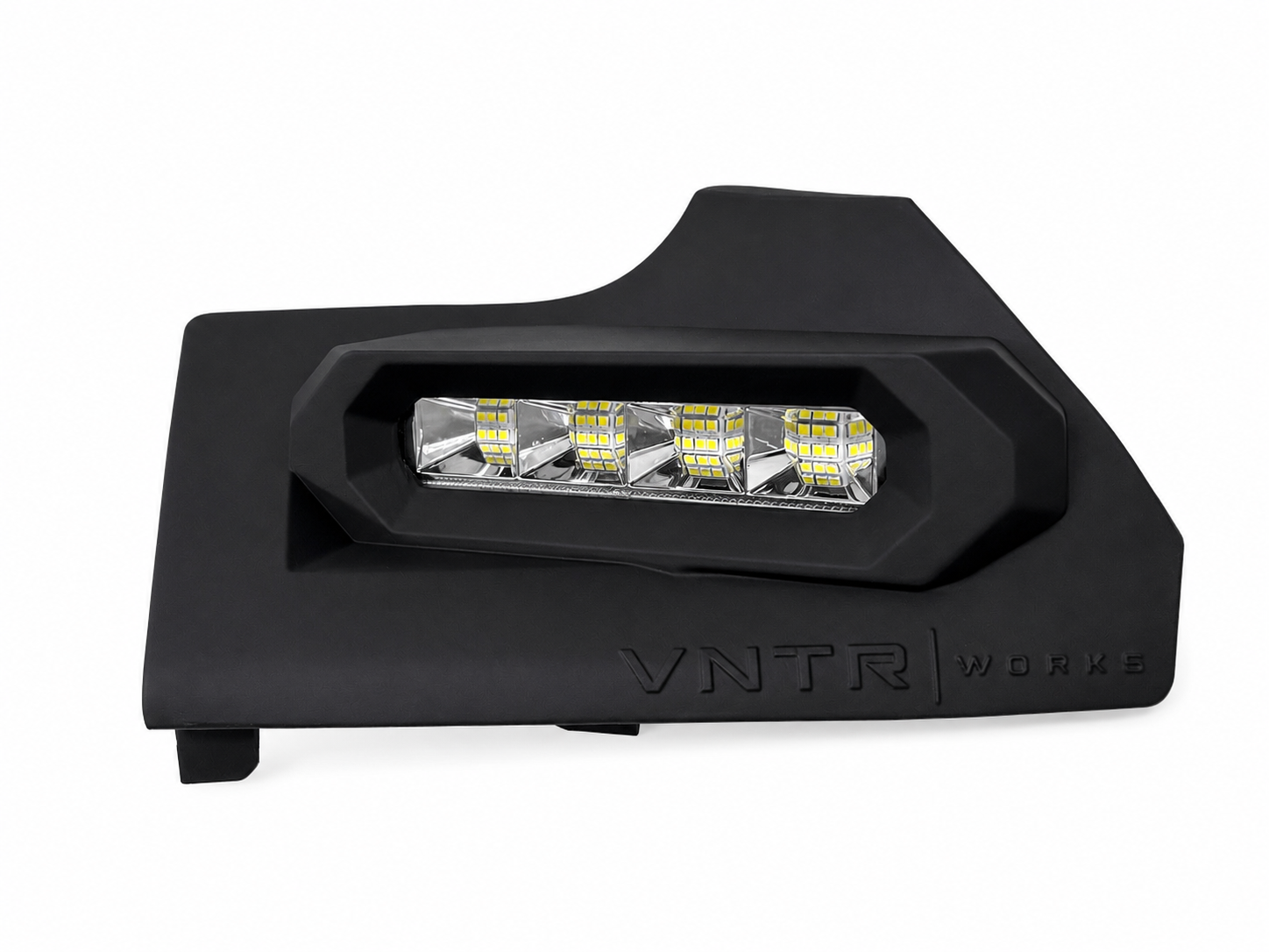 Toyota FJ Cruiser cowl light housing with integrated LED light