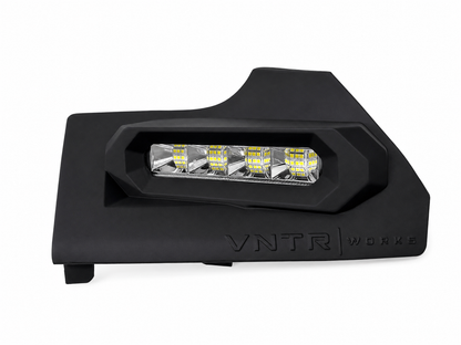 Toyota FJ Cruiser cowl light housing with integrated LED light