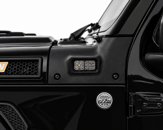 Jeep Wrangler JL / Gladiator JT Cowl — Diode Dynamics SS2 Integration