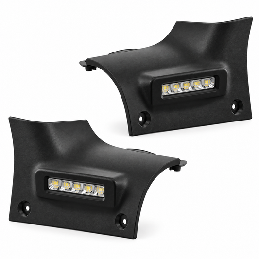 Jeep Wrangler JL / Gladiator JT Cowl Light System — Left + Right Bundle